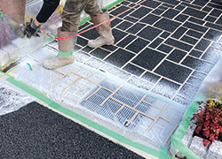 スプレーアスファルト施工手順③