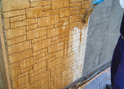 モルタル造形施工手順④