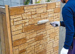 モルタル造形施工手順⑥