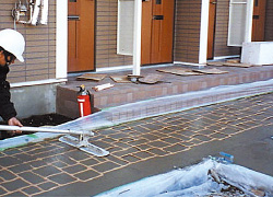 ペーパーコンクリート施工手順①