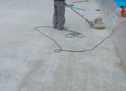 スタンプコンクリートリペア施工手順①