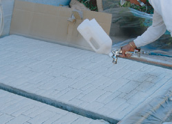 スタンプコンクリートリペア施工手順③