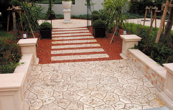 スタンプコンクリート