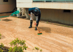 スタンプコンクリート施工手順⑤